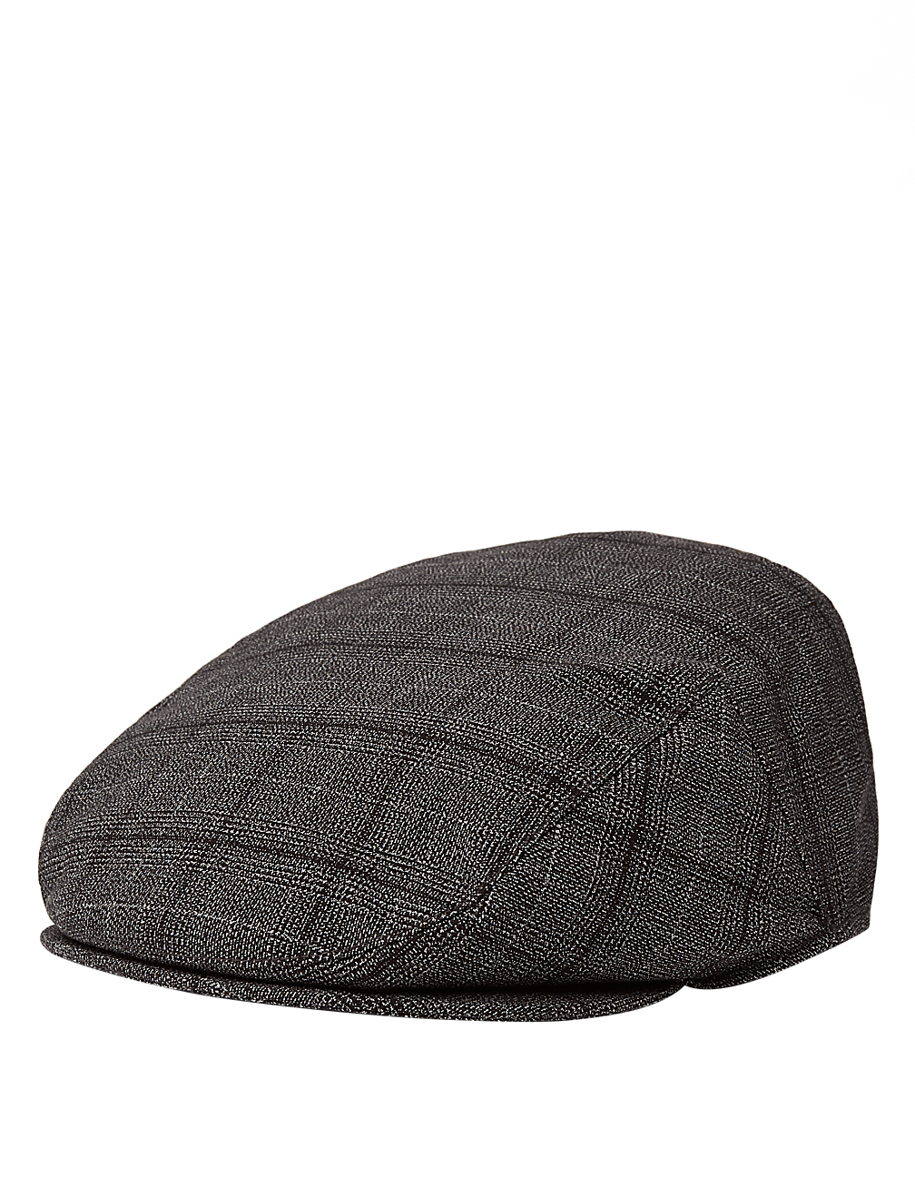 Checked Flat Cap