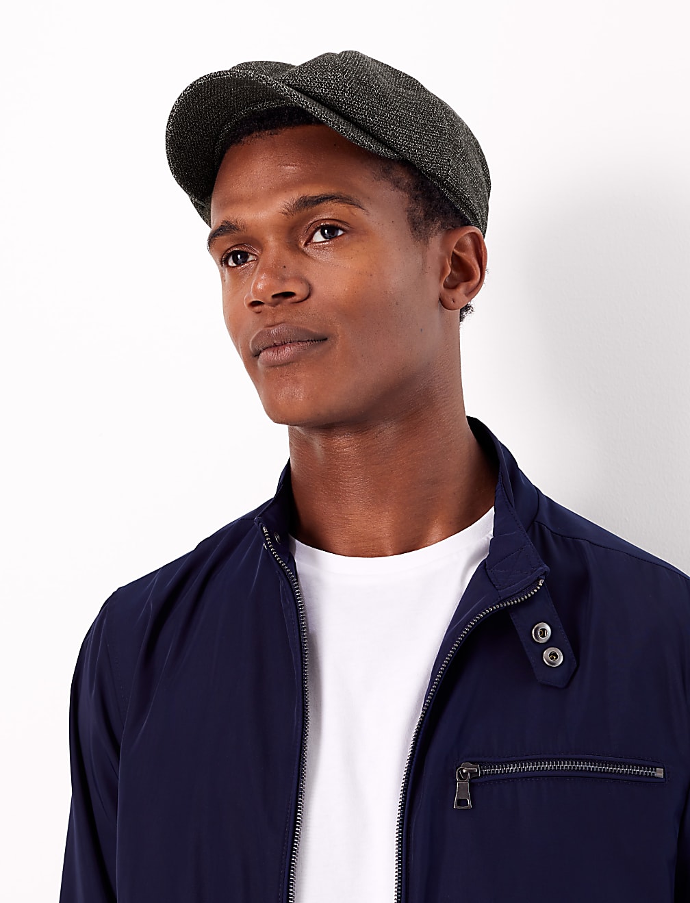 Textured Baker Boy Hat 