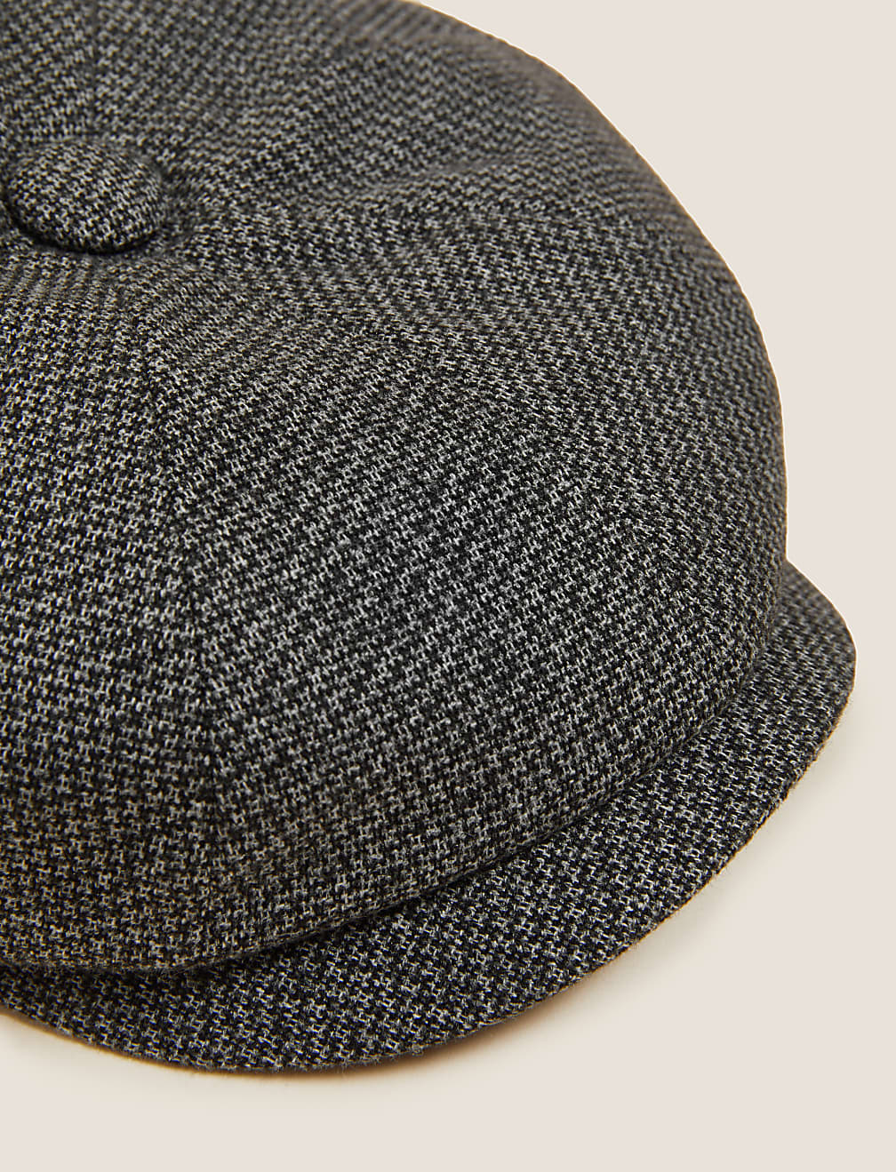 Dogstooth Baker Boy Hat with Thermowarmth™