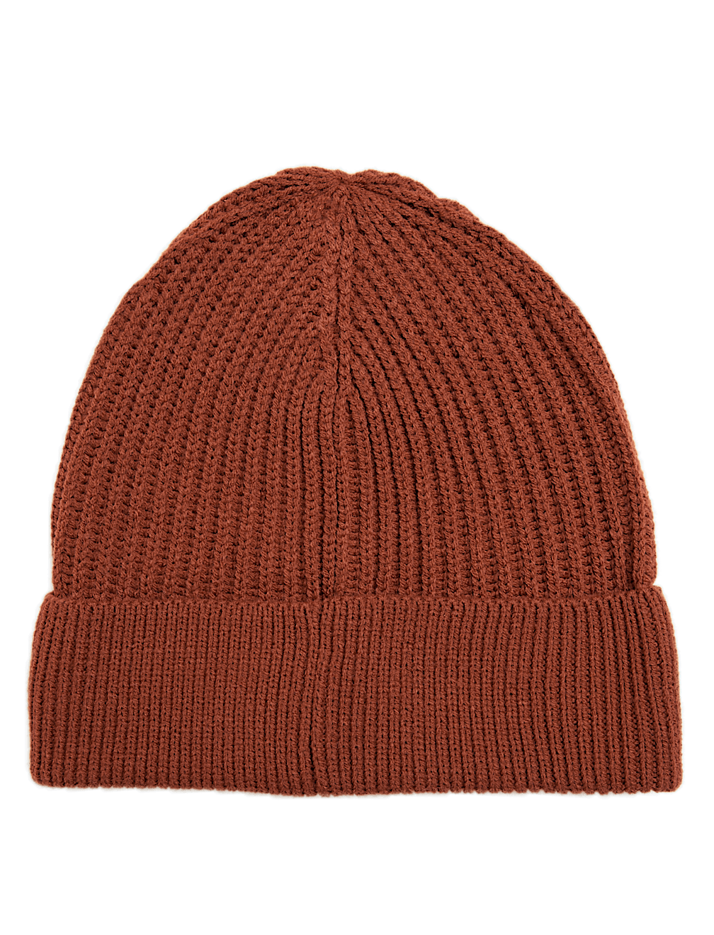 Rib Knit Beanie Hat