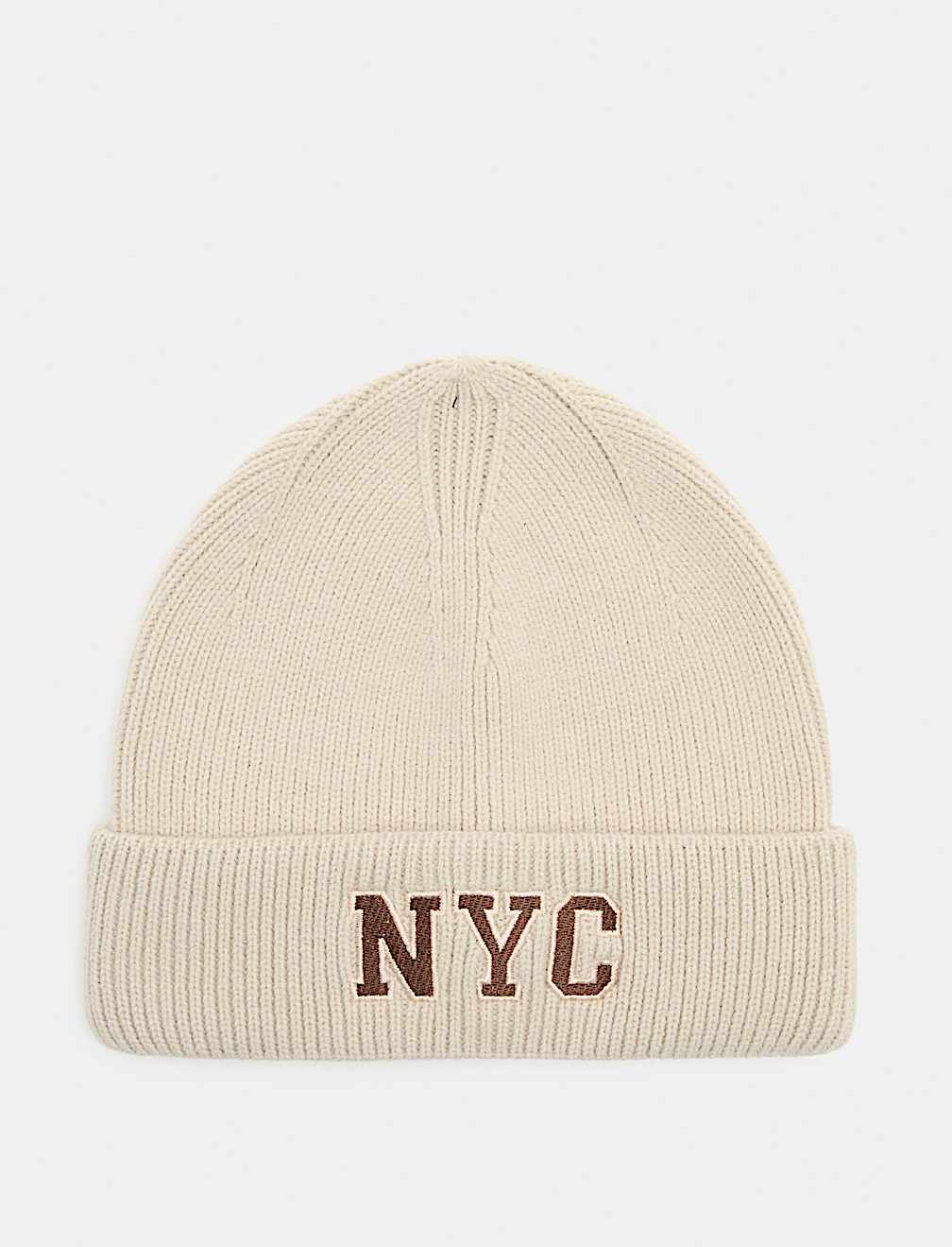 Embroidered NYC Beanie Hat