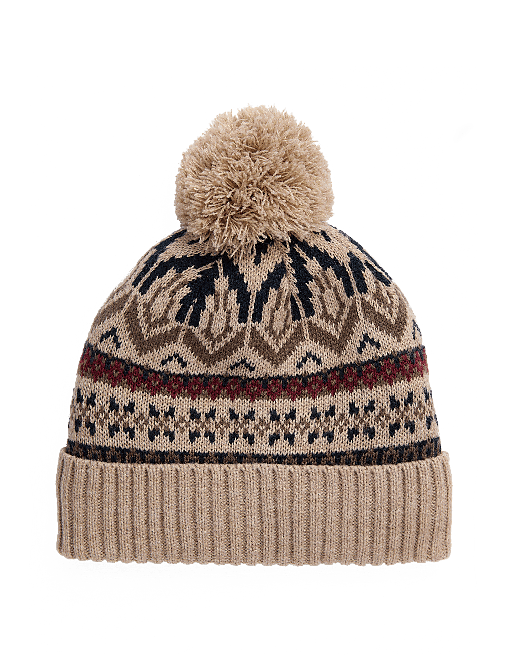 Fair Isle Beanie Hat