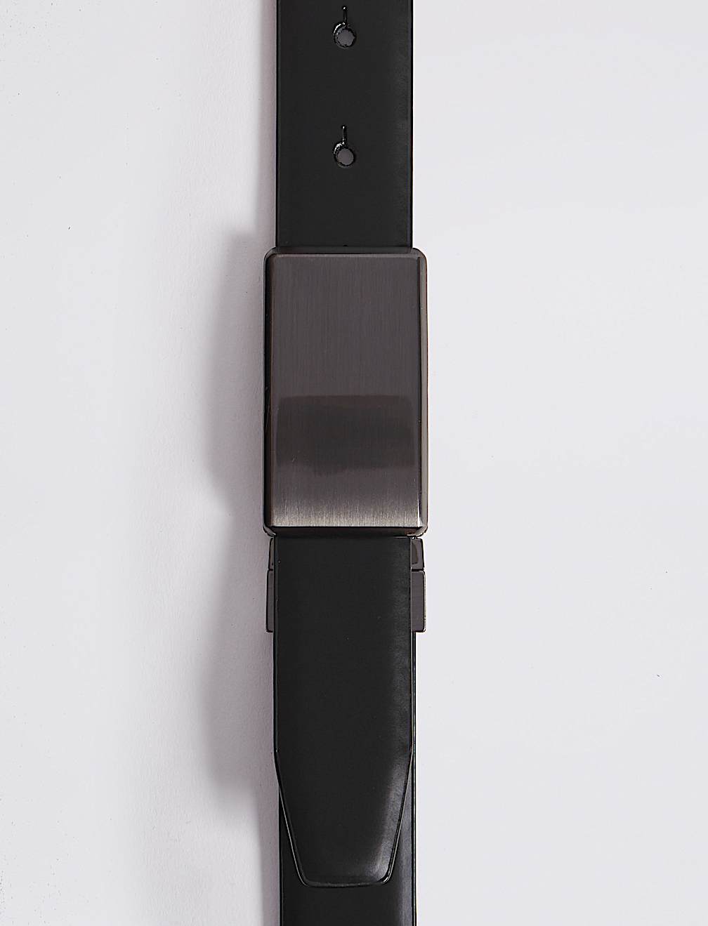 Coated Leather Reversible Belt