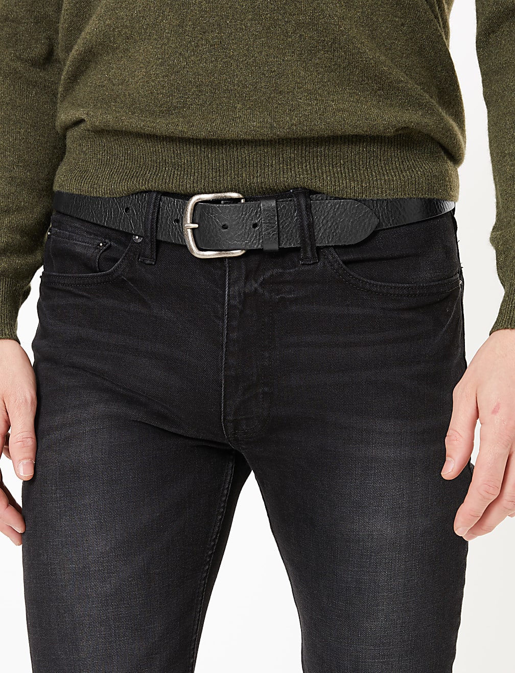 Leather Textured Belt