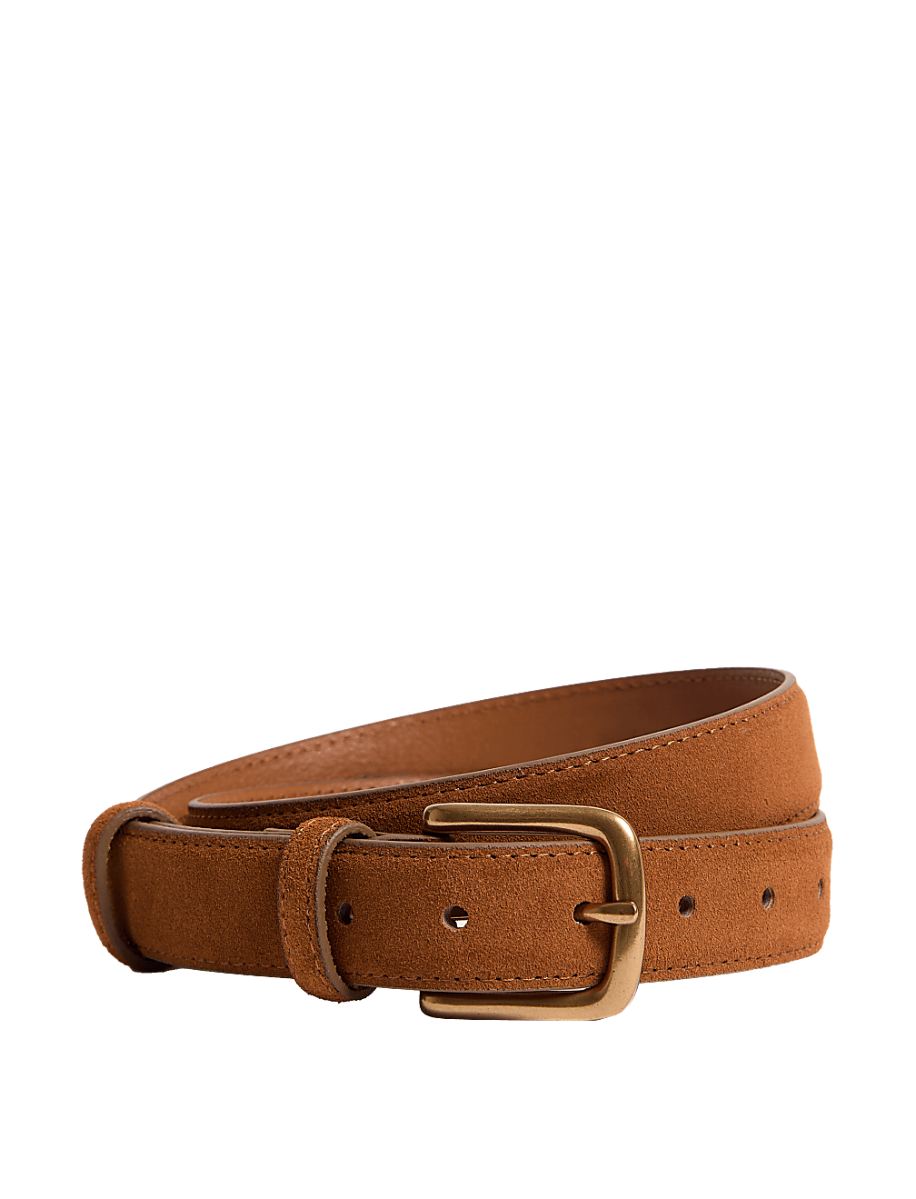 Suede leather belt hot sale