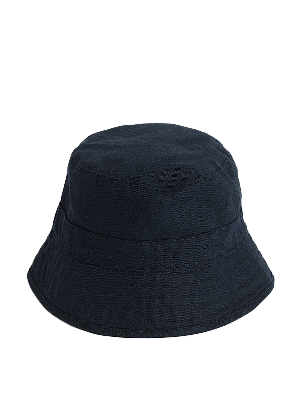 Herringbone Plain Bucket Hat