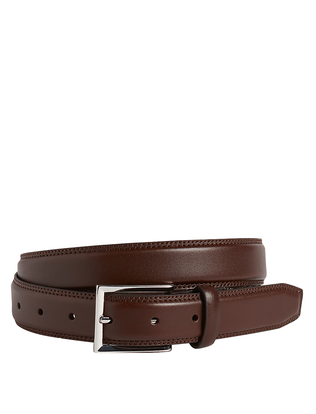 High Shine Leather Buckle Belt