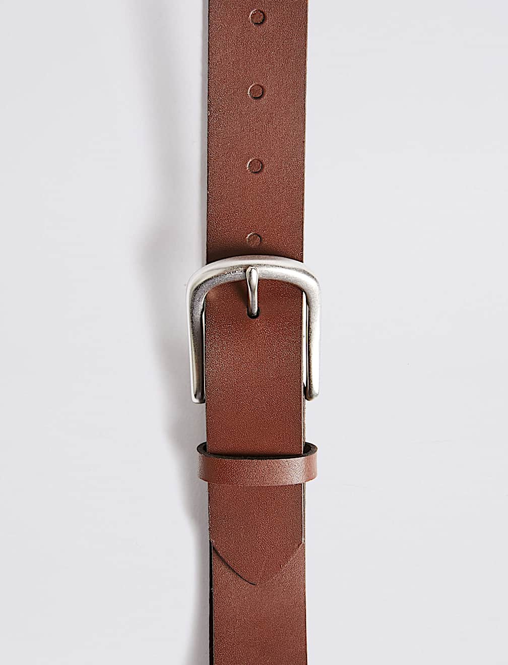 Leather Buckle Casual Belt
