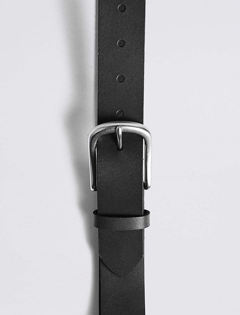 Leather Buckle Casual Belt