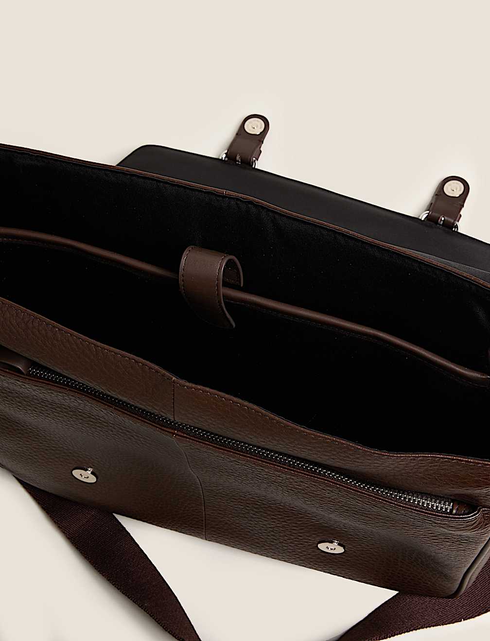 Leather Messenger Bag