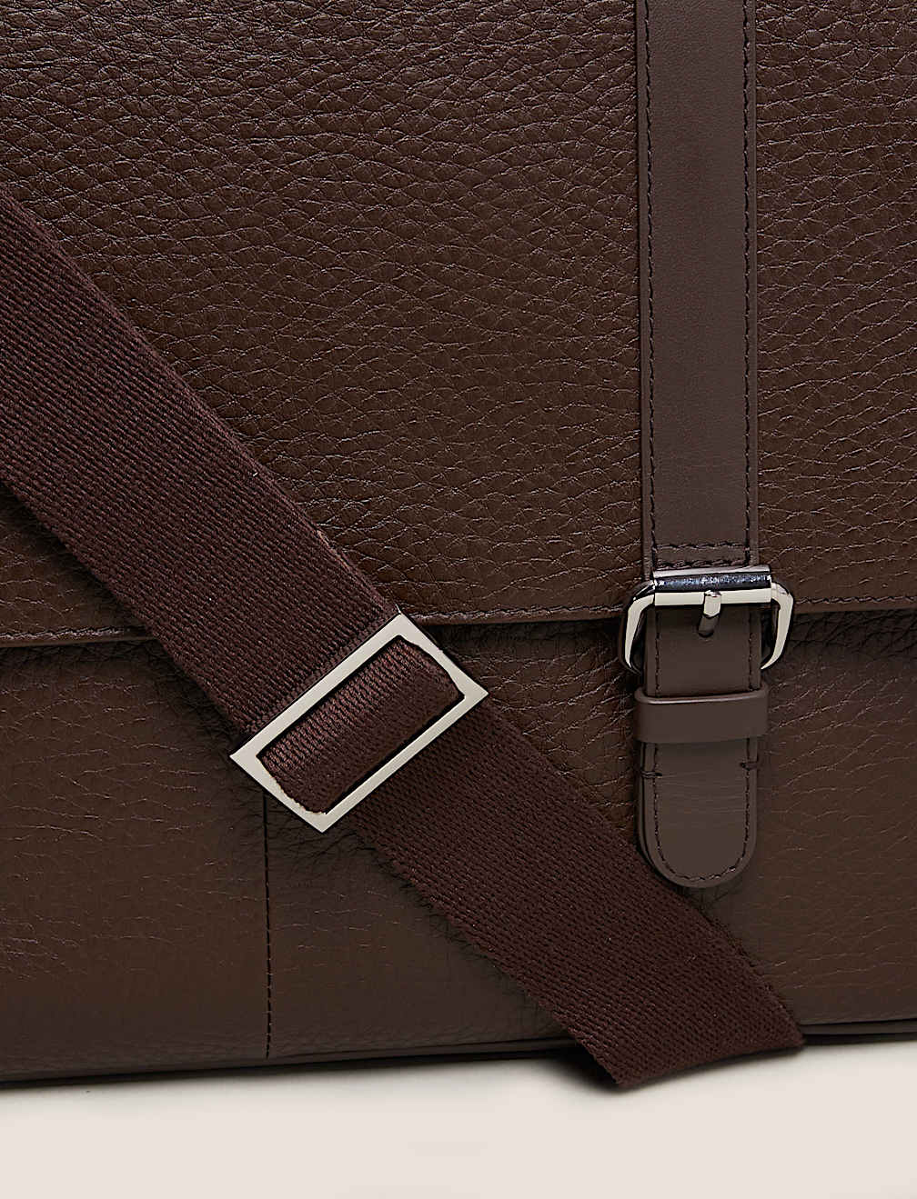 Leather Messenger Bag