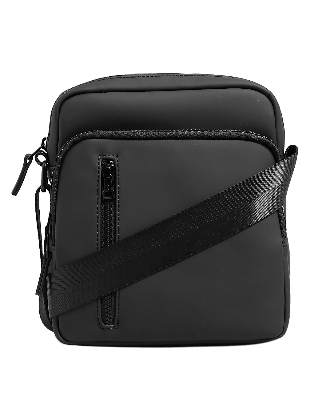 Rubberised Cross Body Bag