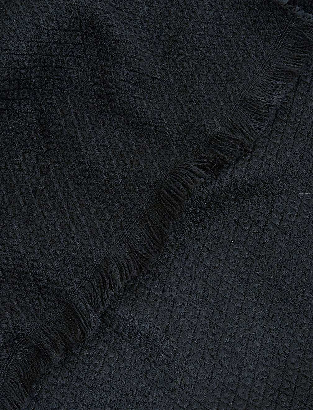 Geometric Textured Scarf
