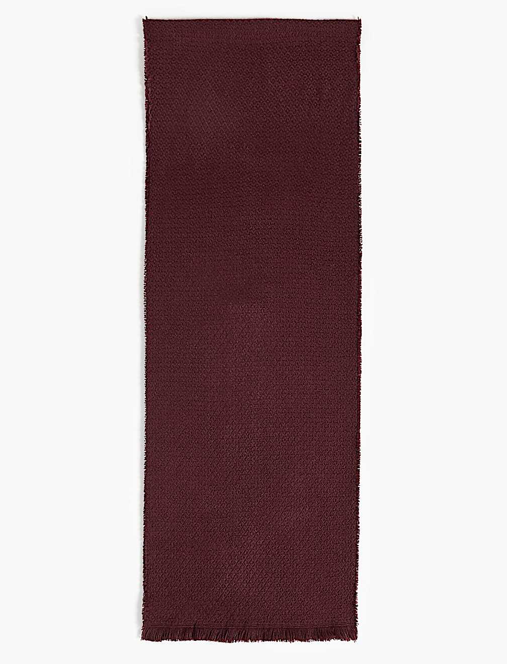 Geometric Textured Scarf