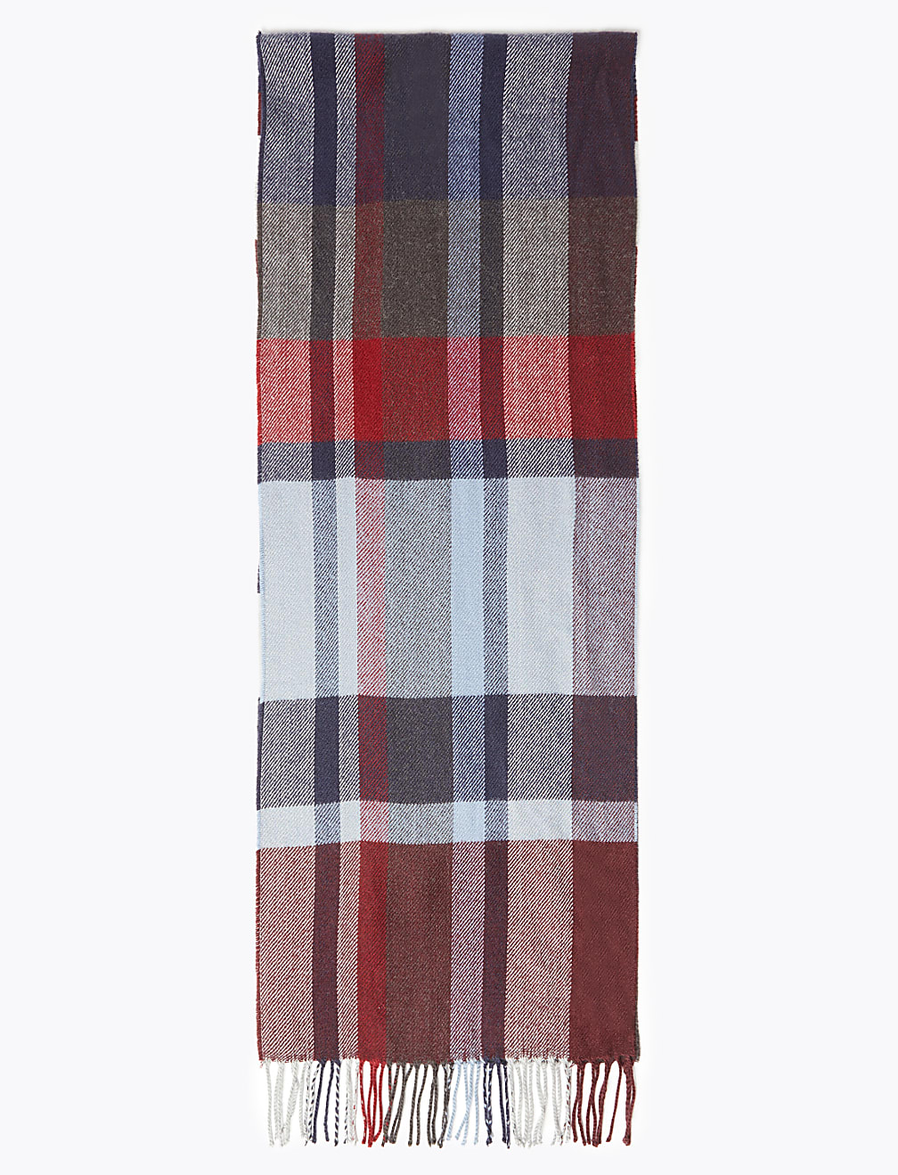 Checked Scarf