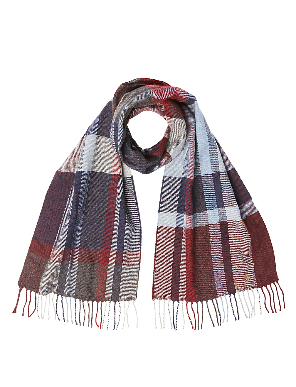 Checked Scarf