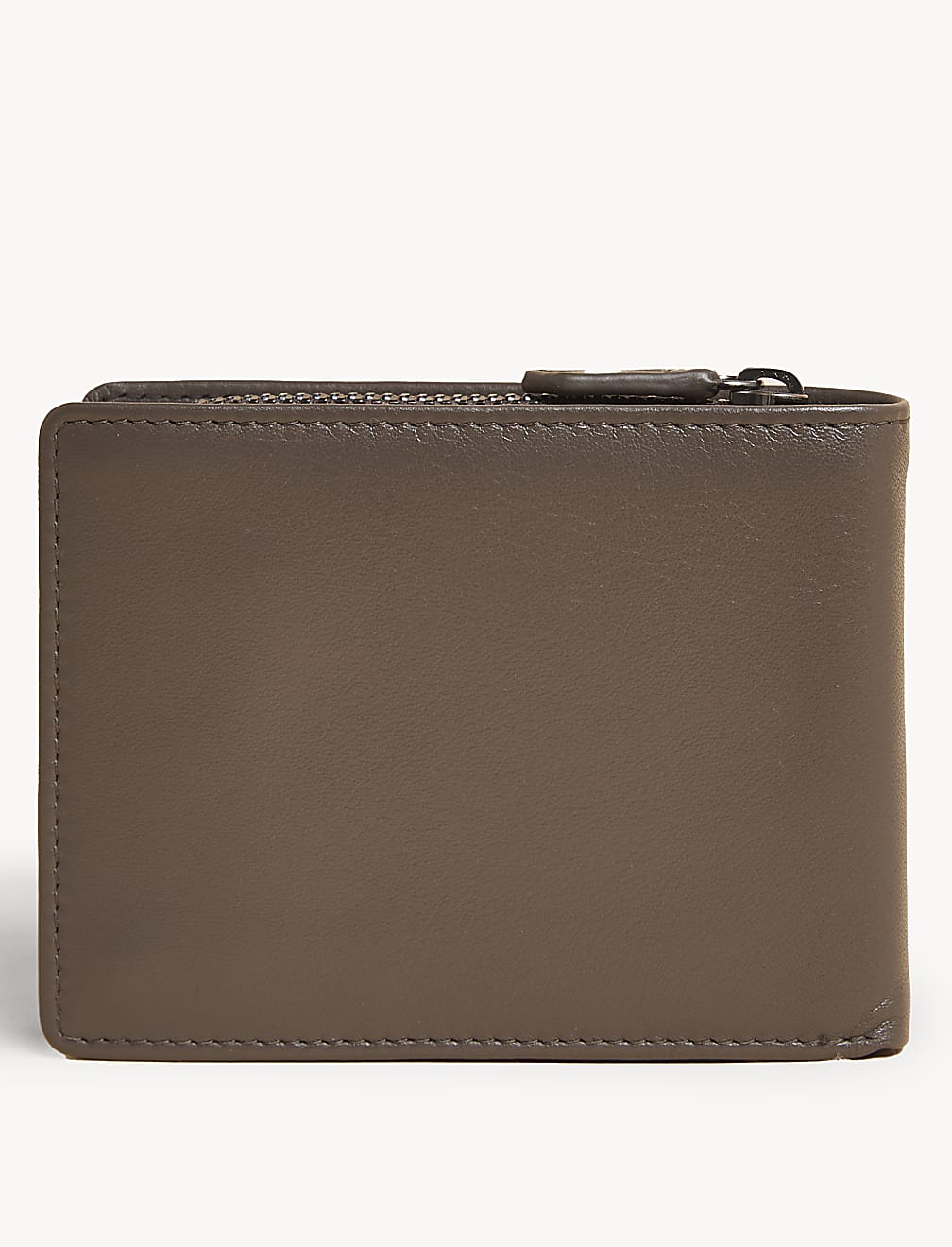 Leather Zip Bi-Fold Cardsafe™ Wallet