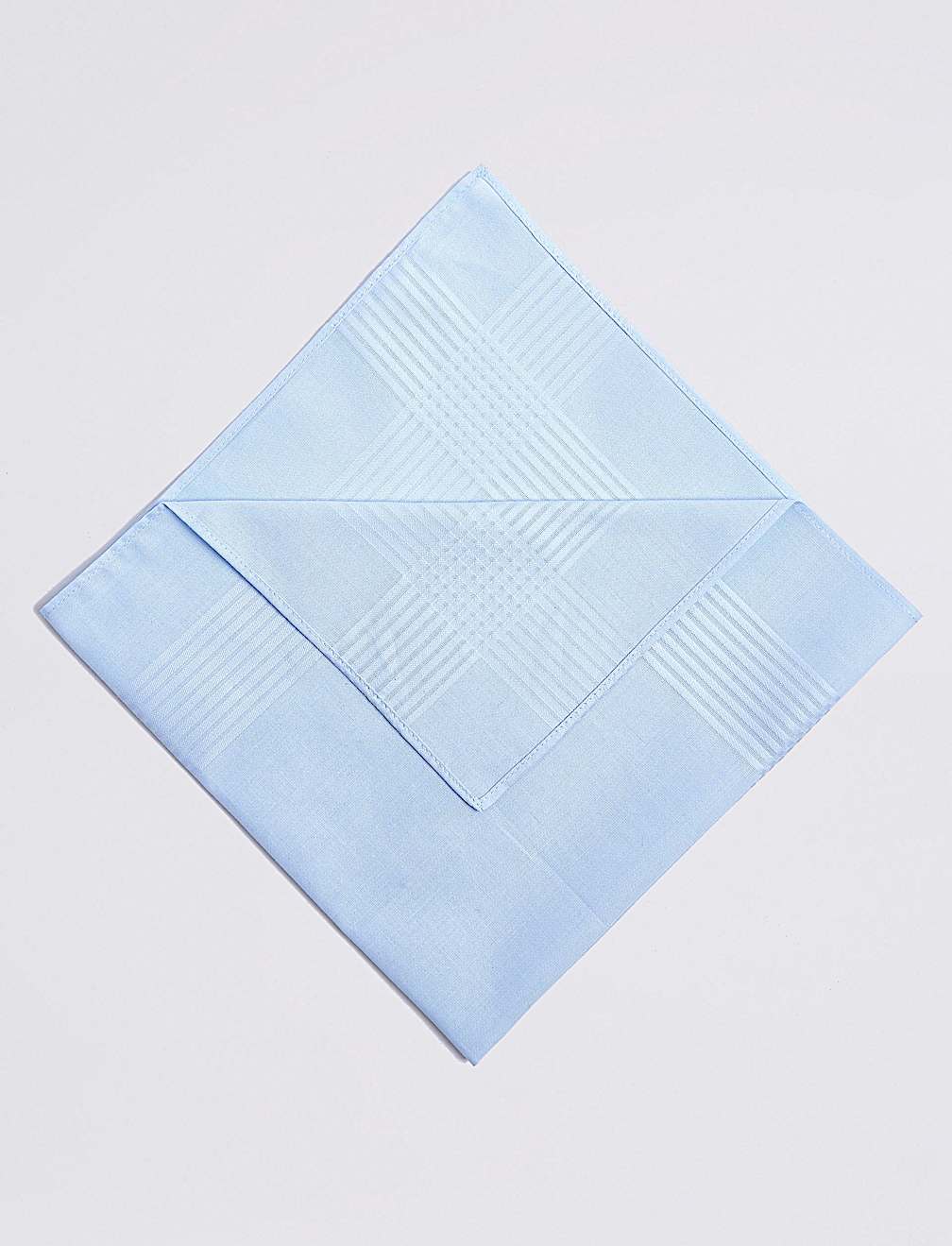 10pk Antibacterial Pure Cotton Handkerchiefs with Sanitized Finish®