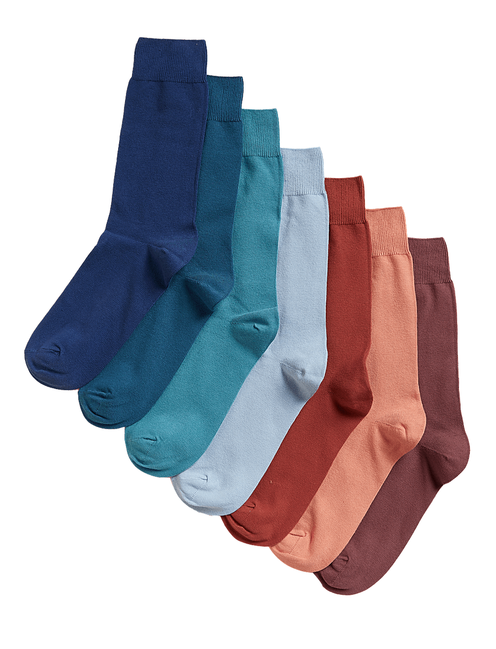 7pk Cool & Fresh&trade; Cotton Rich Socks