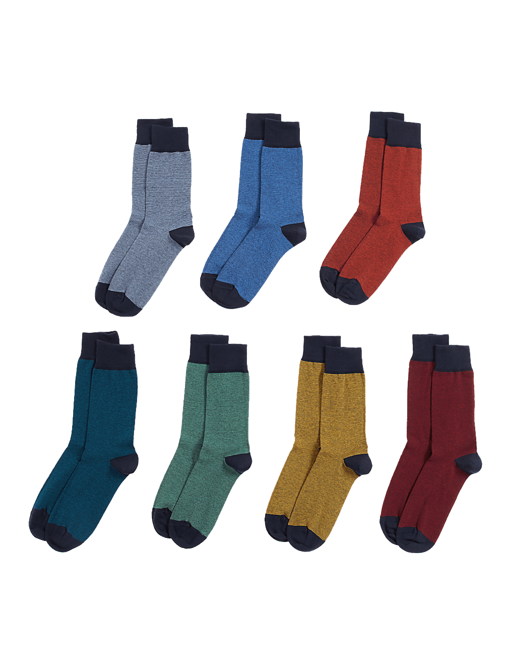 7pk Cool & Fresh™ Cotton Rich Socks