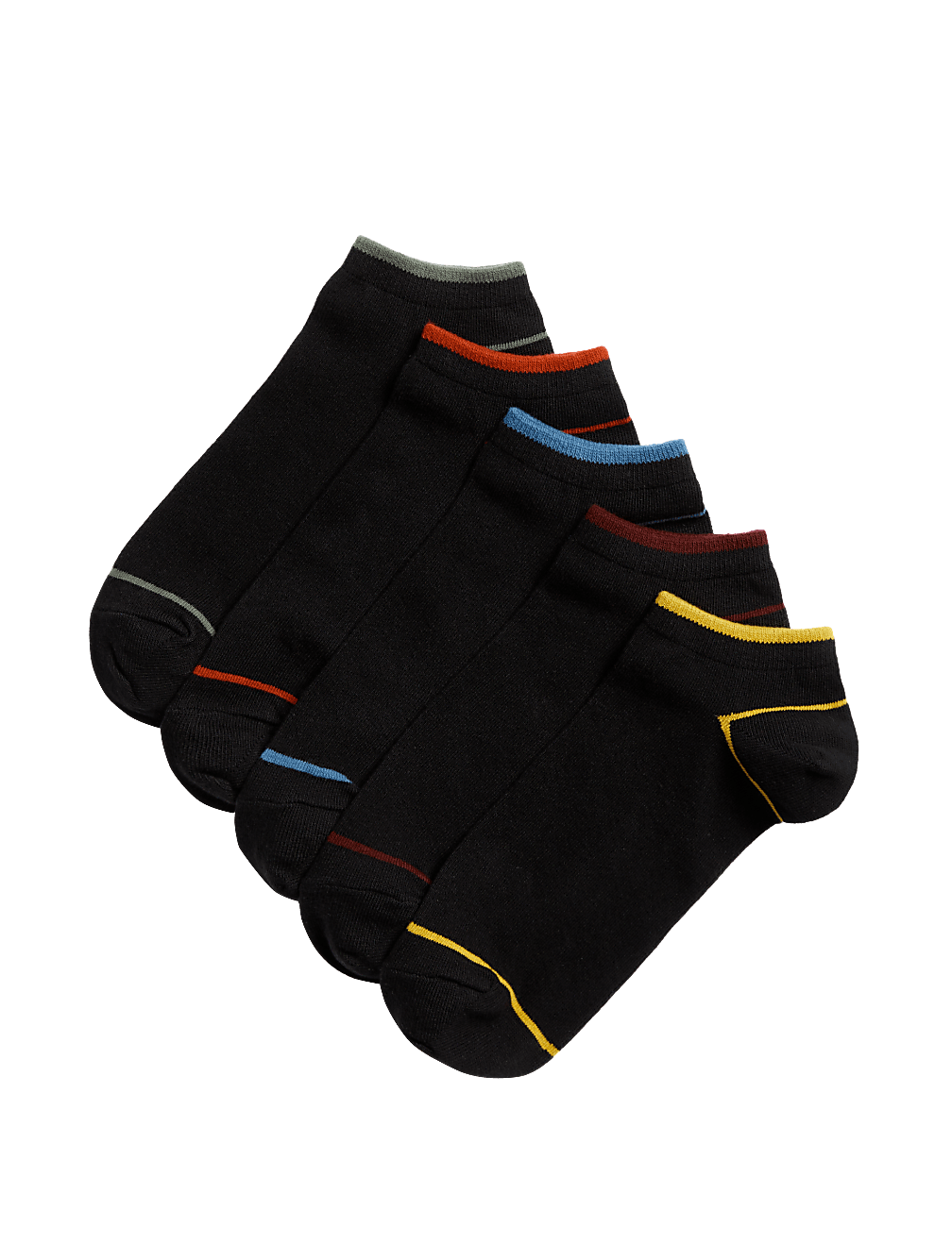 5pk Cool & Fresh™ Cotton Rich Trainer Liners™
