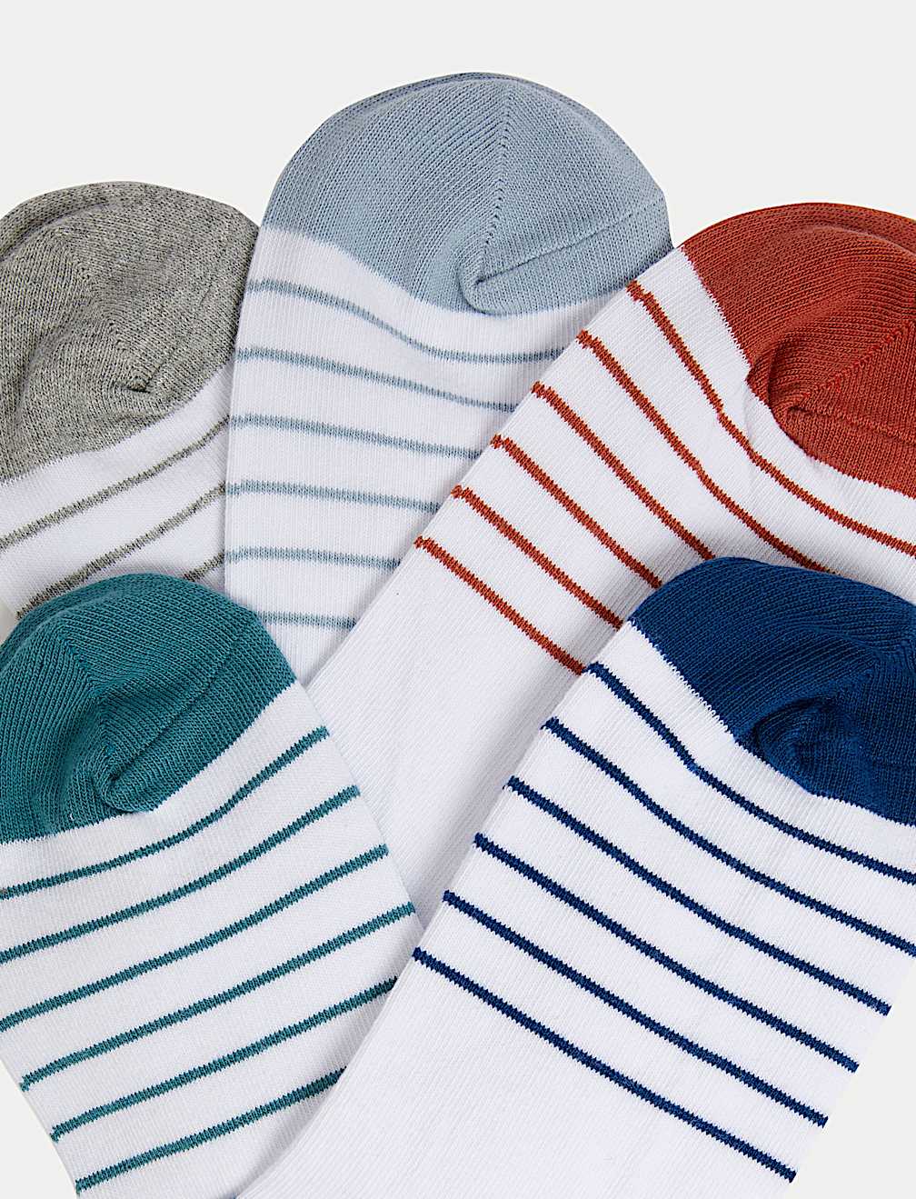 5pk Cool & Fresh™ Striped Trainer Liners™