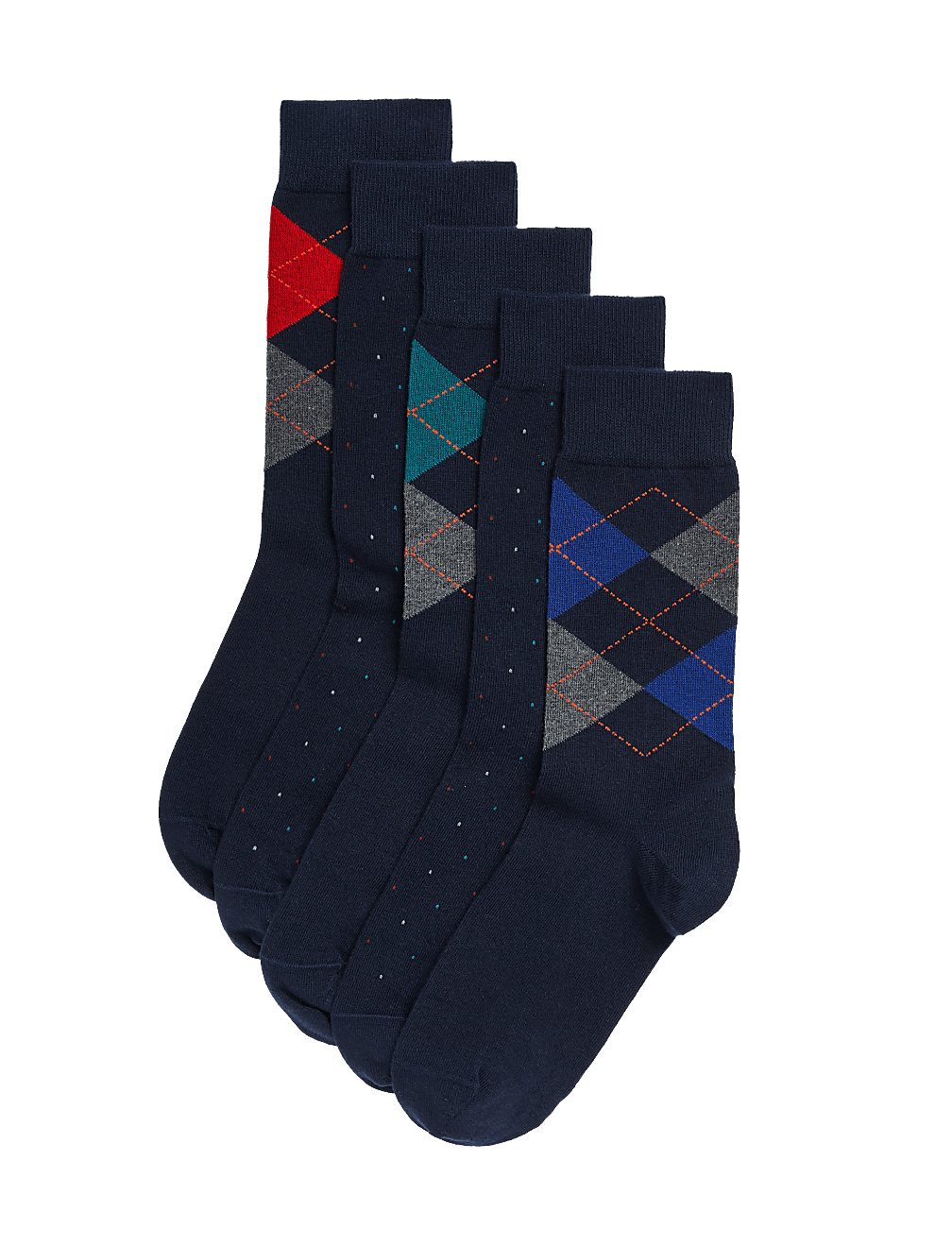 5pk Cool & Fresh™ Cotton Rich Socks