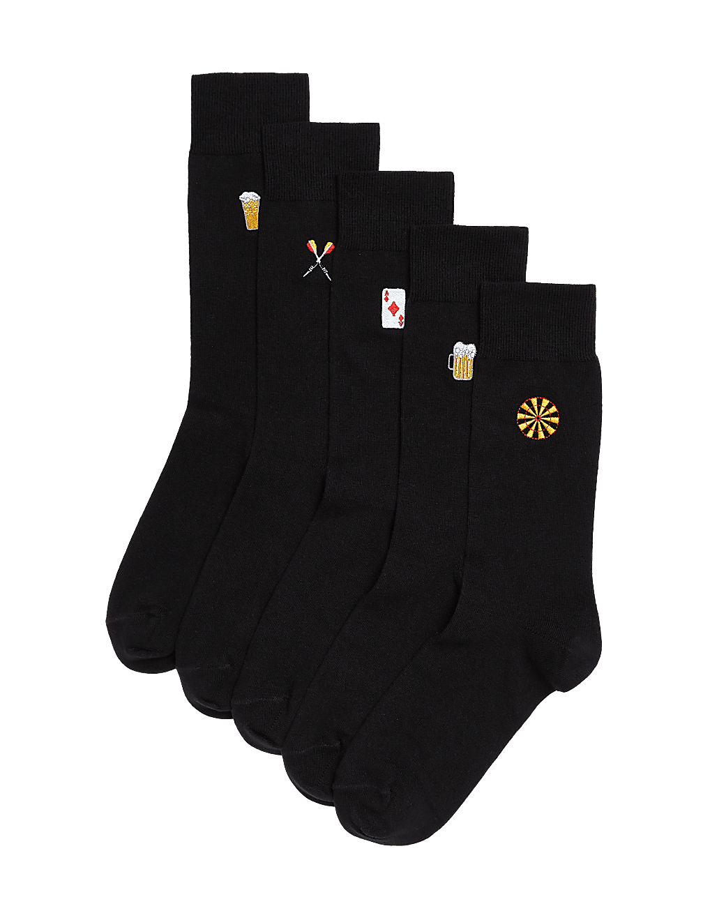 5pk Cool & Fresh™ Cotton Rich Pub Socks