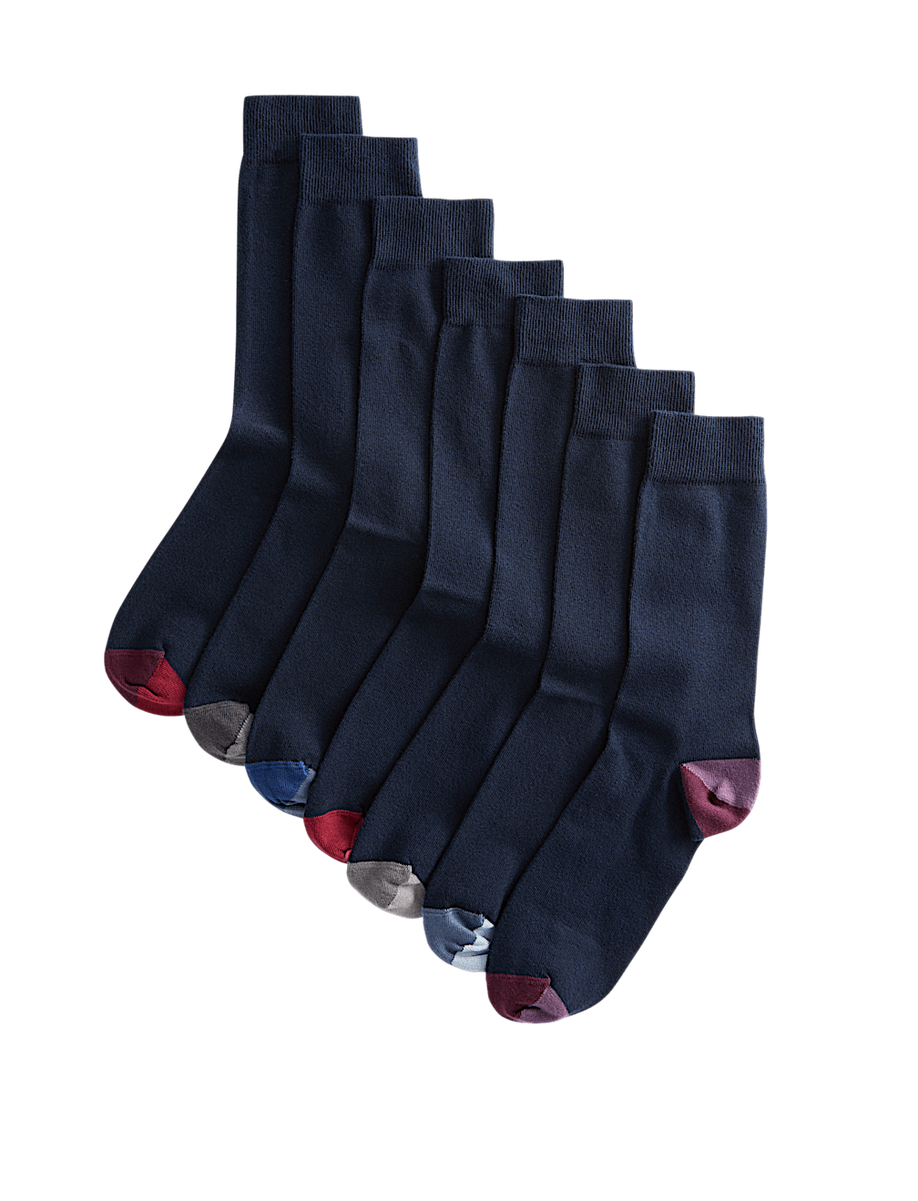7 Pack Cool & Fresh&trade; Cotton Rich Socks