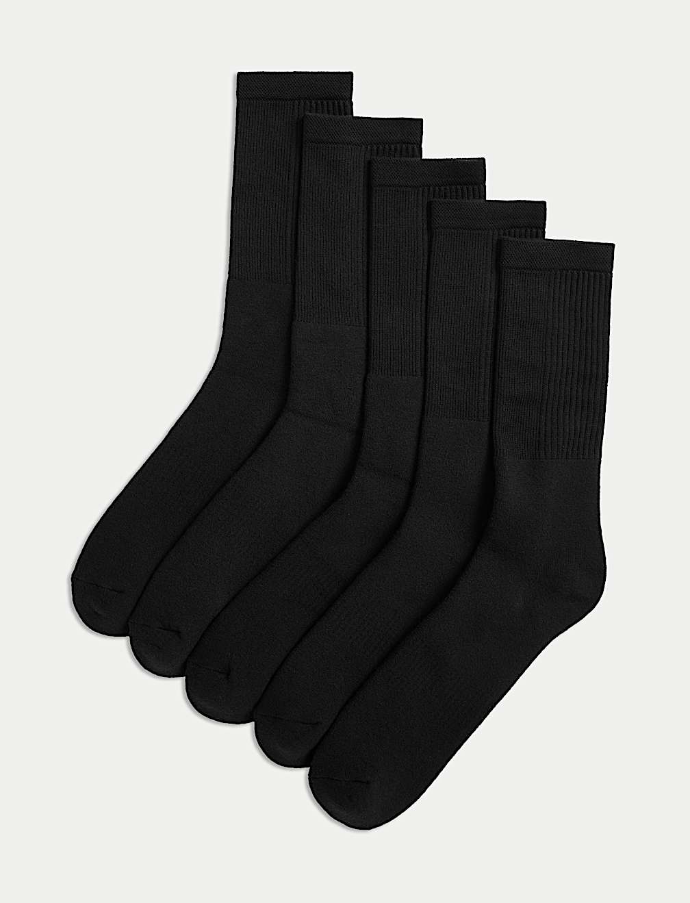 5pk Cool & Fresh™ Cotton Rich Cushioned Sports Socks