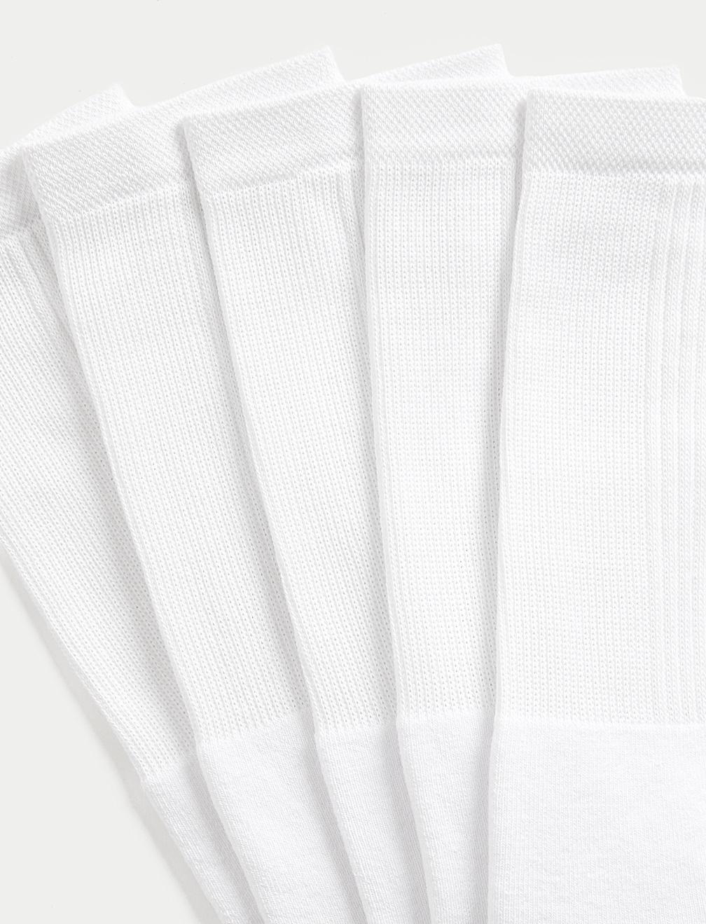 5pk Cool & Fresh™ Cotton Rich Cushioned Sports Socks