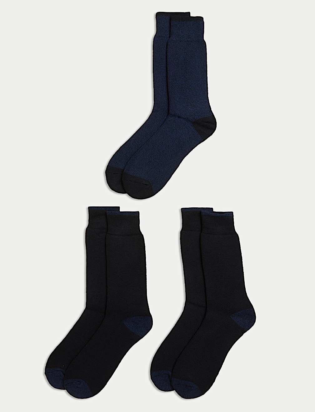 3 Pack Heatgen™ Maximum Warmth Thermal Socks