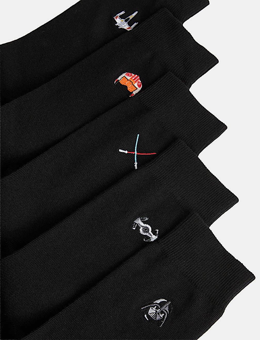 5 Pack Star Wars&trade; Cotton Rich Socks