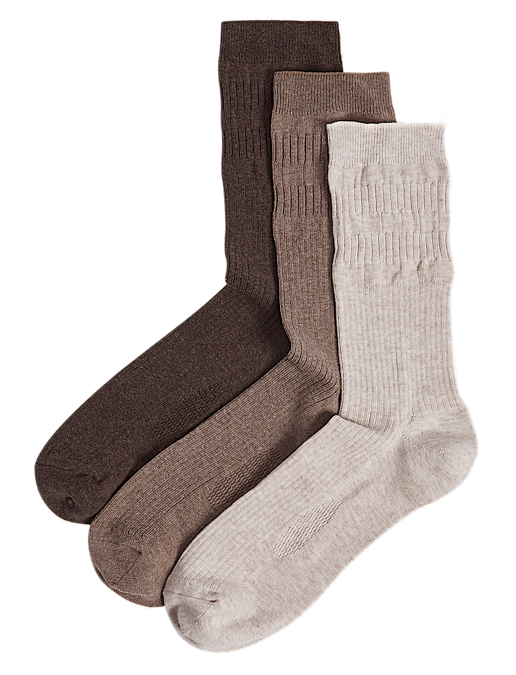 3 Pack Cool & Freshfeet&trade; Gentle Grip Socks