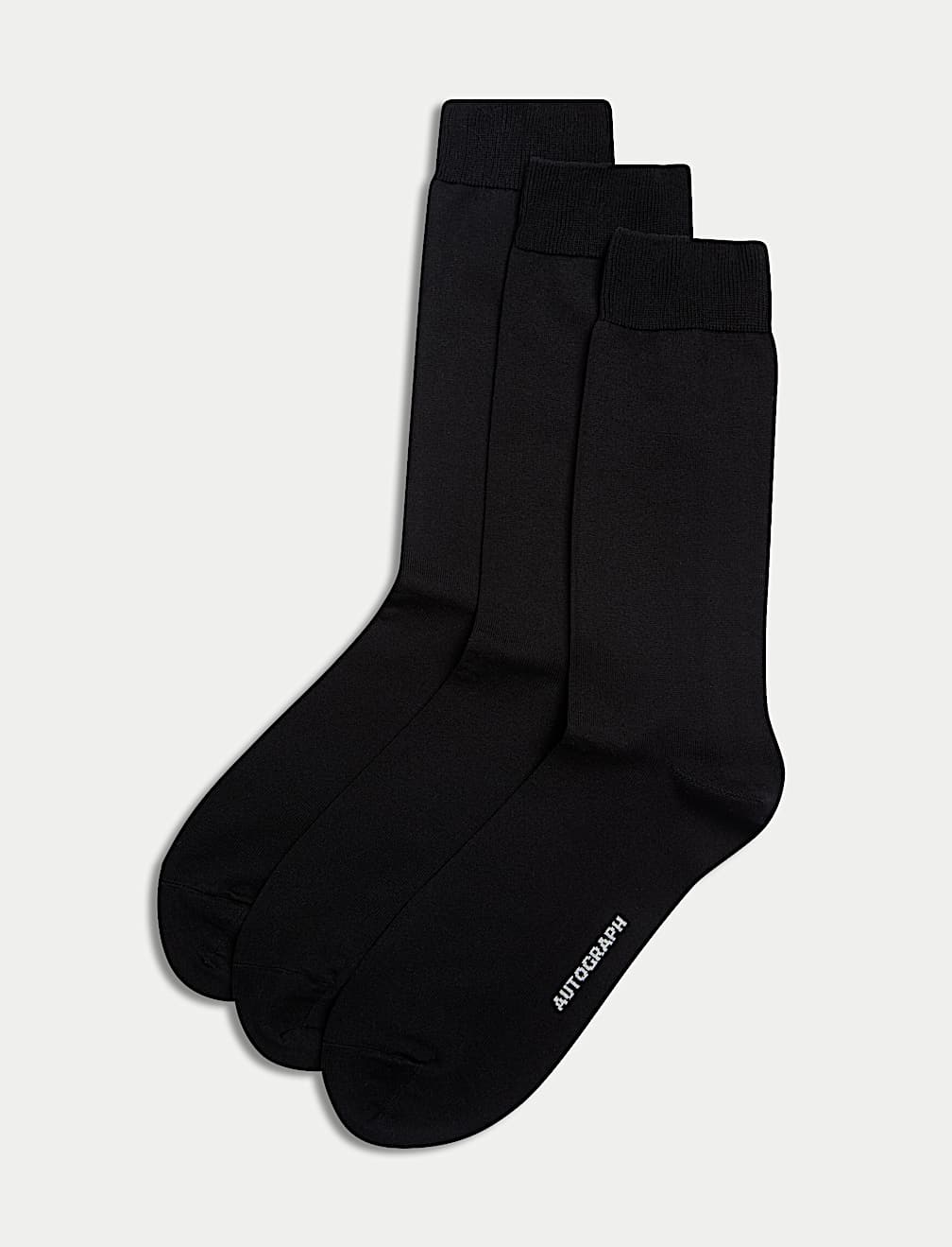 3pk Egyptian Cotton Rich Socks
