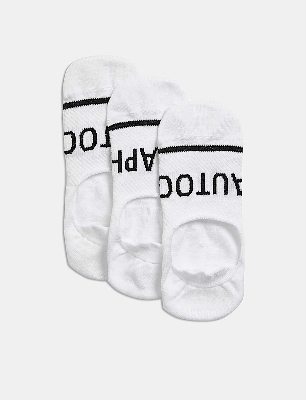 3pk Pima Cotton Blend Invisible Trainer Liners™