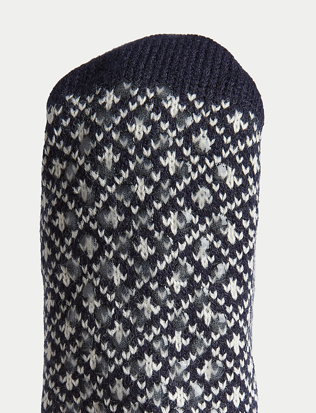 Fair Isle Slipper Socks
