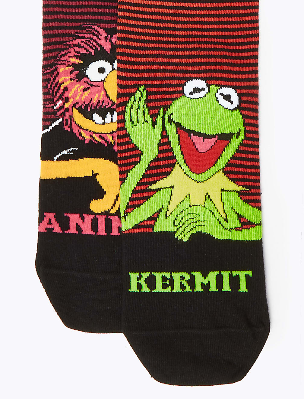 5 Pack Cotton Rich Muppets™ Socks