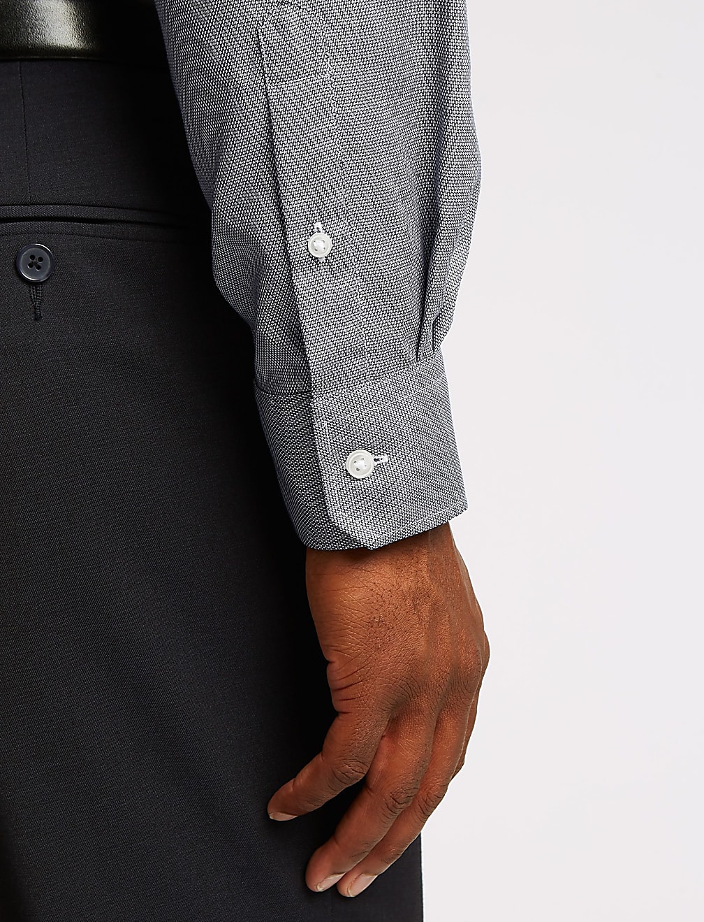 Pure Cotton Tailored Fit Shirt