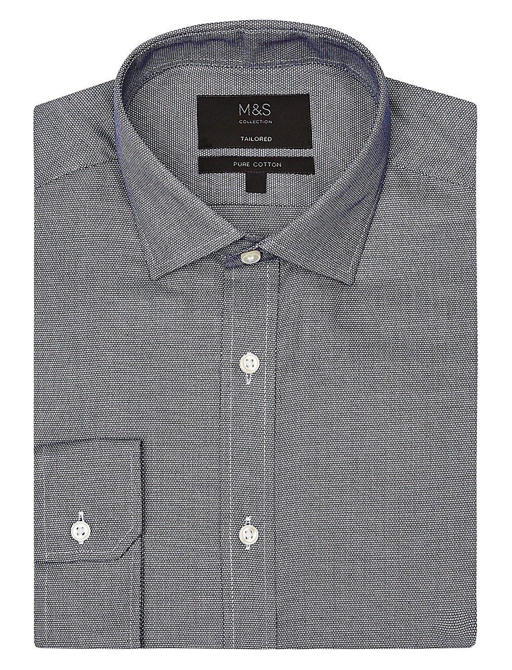 Pure Cotton Tailored Fit Shirt