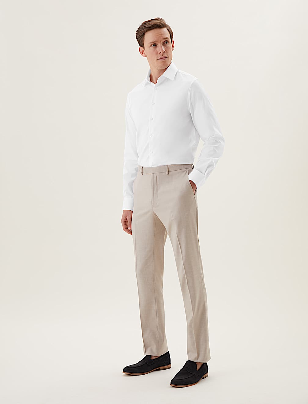 Slim Fit Cotton Stetch Shirt