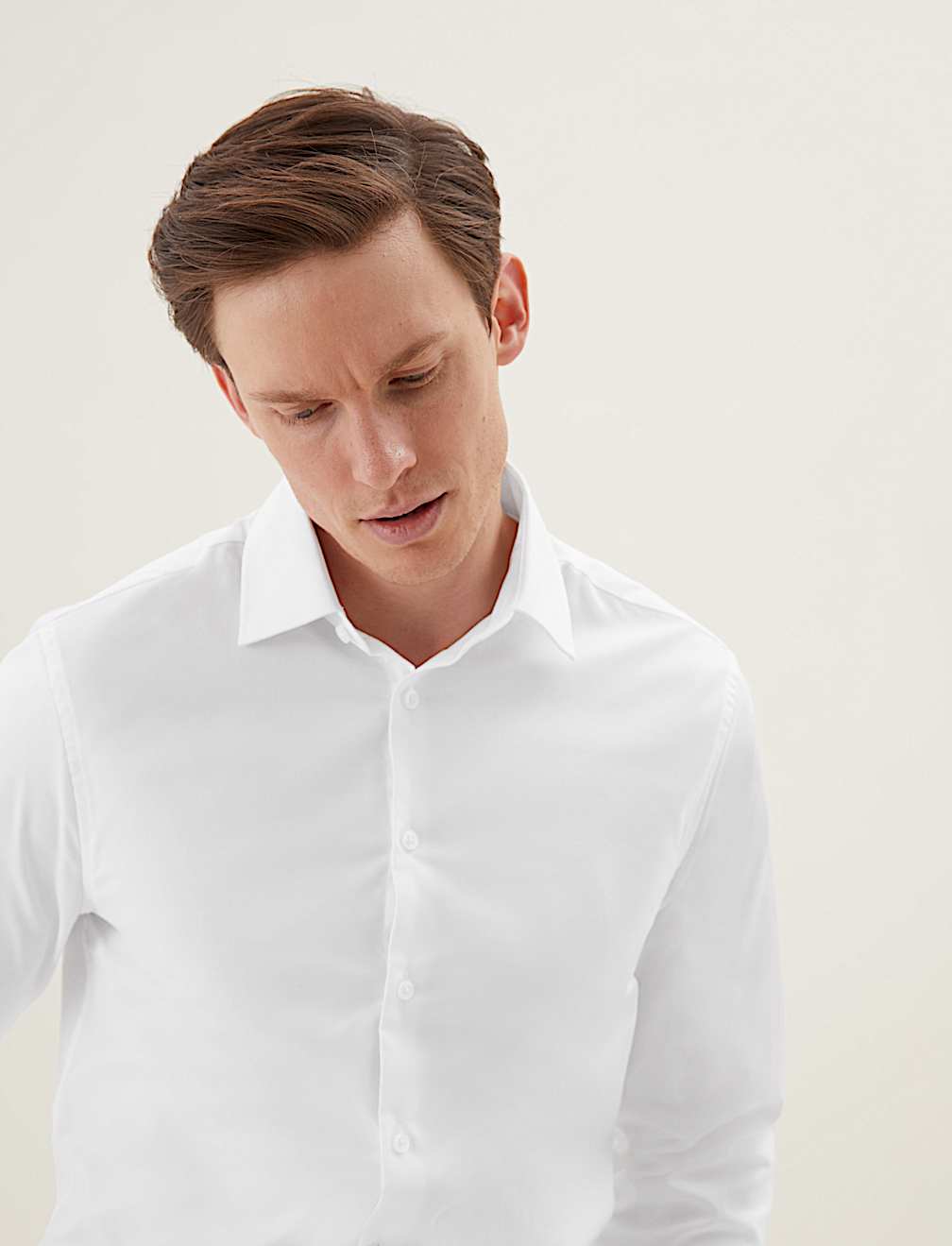 Slim Fit Cotton Stetch Shirt