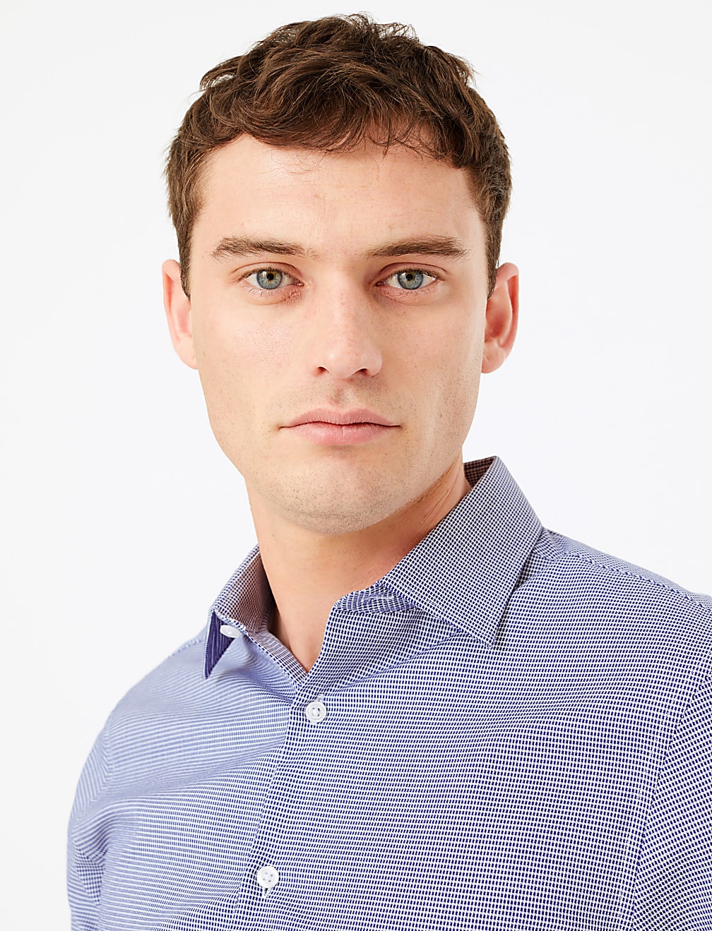 Skinny Fit Shirt with Stretch