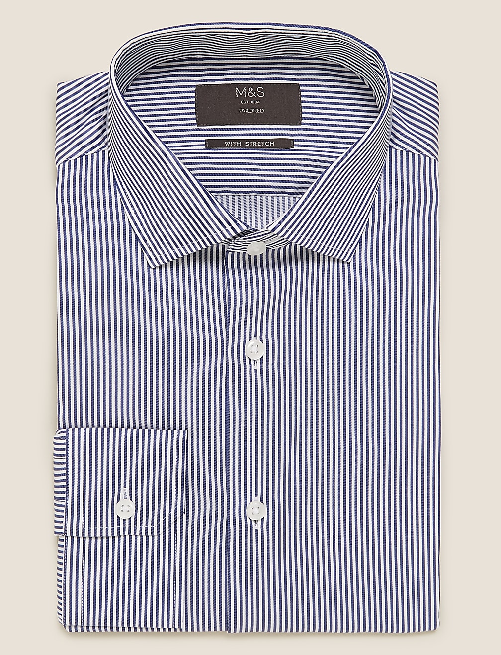 Bengal Stripe Travel Shirt LS