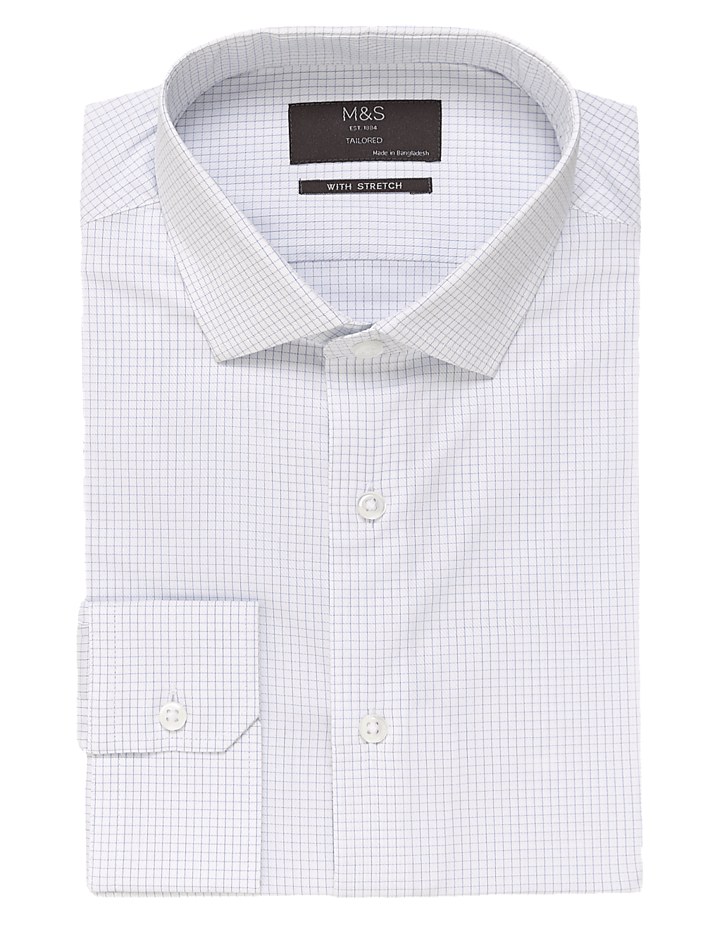 Mini Check Travel Shirt