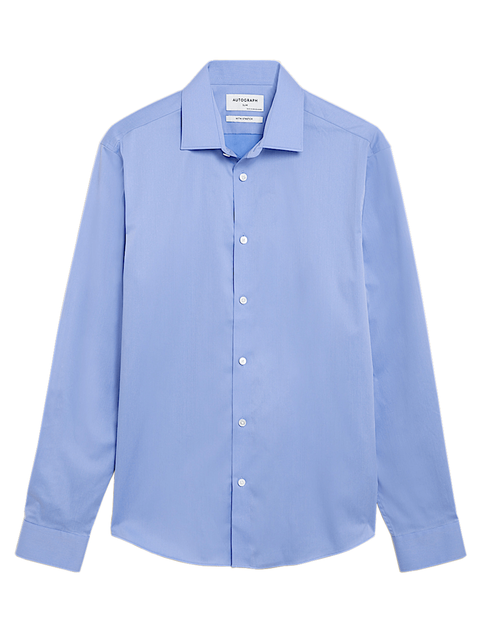 Slim Fit Cotton Rich Stretch Shirt