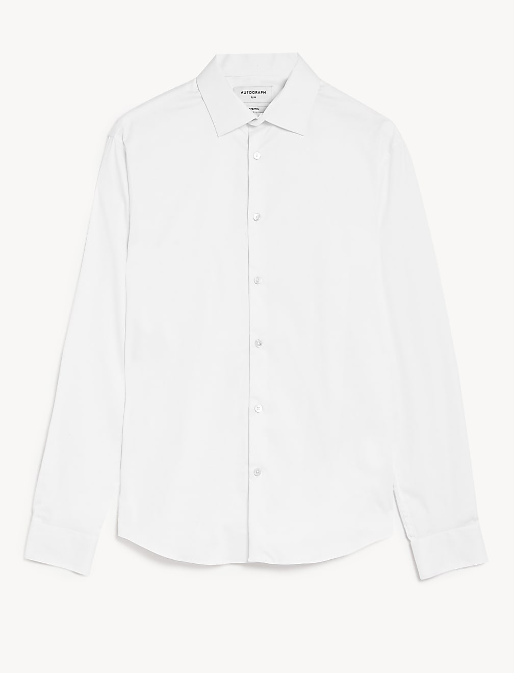 Slim Fit Cotton Rich Stretch Shirt