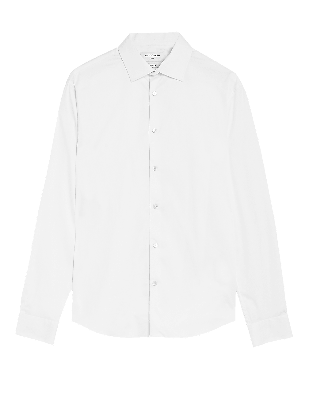 Slim Fit Cotton Rich Stretch Shirt