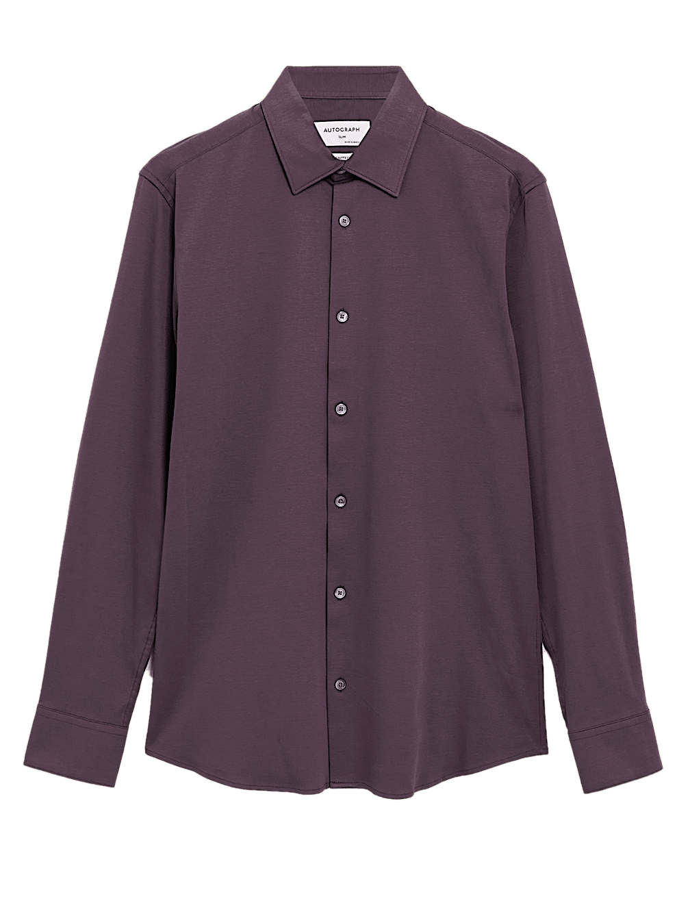 Slim Fit Jersey Cotton Shirt