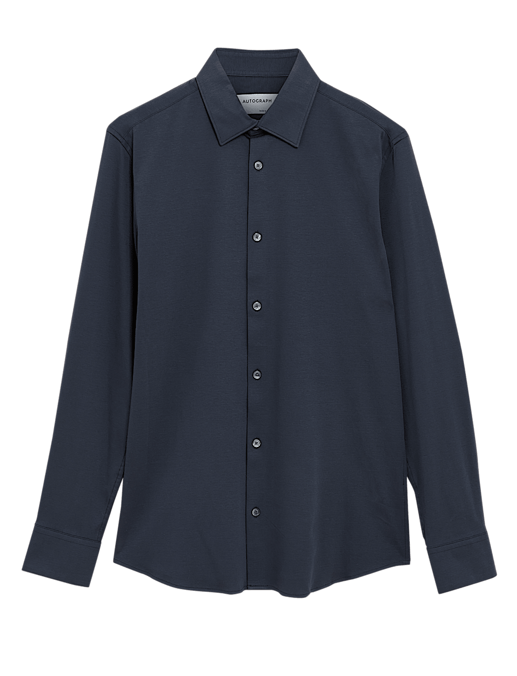 Slim Fit Jersey Cotton Shirt